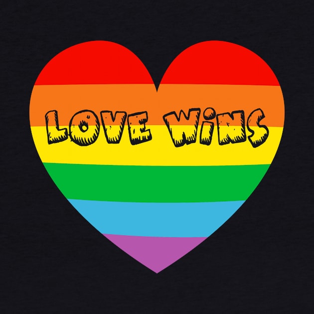 Love Wins, Love Wins design by Aratack Kinder